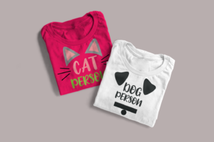 Cat Person and Dog Person Duo