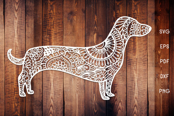 Dachshund Dog Zentangle Mandala Embroidery Review