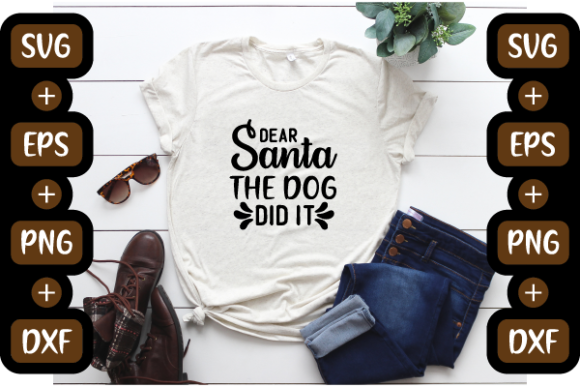 Dear Santa the Dog Did It