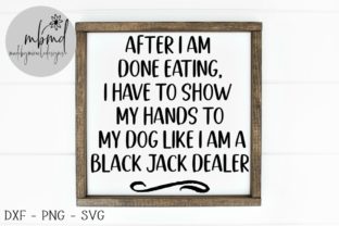 Dog Hands Like Black Jack Dealer