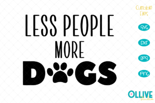 Less People More Dogs Dog